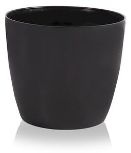 Dekorativní květináč průměr 21,8cm Barva: Černá