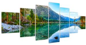 Obraz - Jezero Hintersee (210x100 cm)