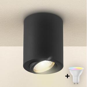Brilagi - LED RGBW Stmív. bodové svítidlo MIA 1xGU10/4,8W/230V 100x80 mm černá