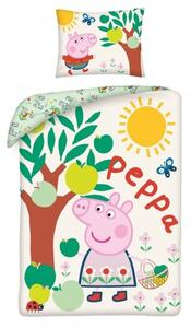 Povlečení ve vaku Peppa Pig jabloň Bavlna, 140/200, 70/90 cm
