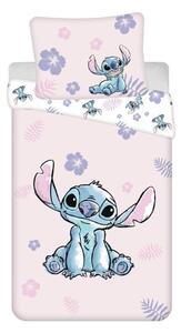 JERRY FABRICS Povlečení Lilo and Stitch Pink Bavlna, 140/200, 70/90 cm
