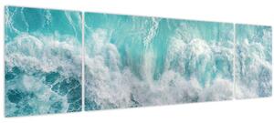 Obraz - Pohled na vlny oceánu (170x50 cm)
