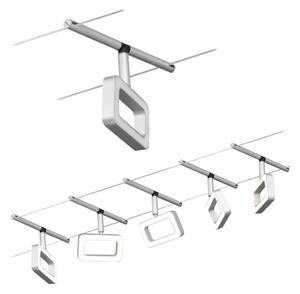 Paulmann 94481 - SADA 5xLED/4,8W Kompletní lankový systém 230V