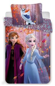 Povlečení Frozen 2 sister purple 140x200, 70x90 cm