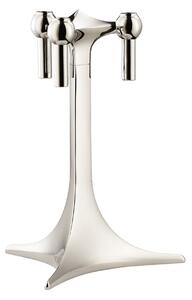 Designový svícen STOFF Nagel Stand Solid Chrome