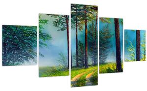 Obraz - Olejomalba krajiny (125x70 cm)