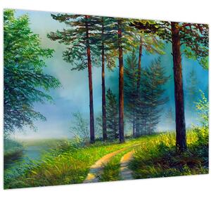 Obraz - Olejomalba krajiny (70x50 cm)
