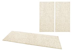 BT Carpet Ložnicová sada Wolly 102843 Creme - 3 díly: 67x140 (2x), 67x250 (1x) cm