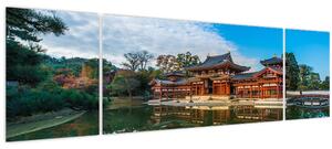 Obraz - Chrám Byodo-in, Japonsko (170x50 cm)