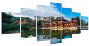 Obraz - Chrám Byodo-in, Japonsko (210x100 cm)