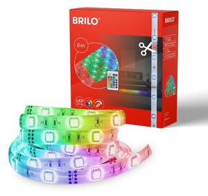 BRILO 2067-150 RGB LED pásek 500 cm bílé - BRILO