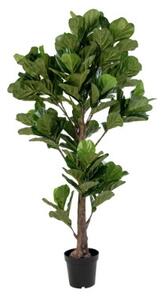 Ficus Lyrata umělý strom 100 cm