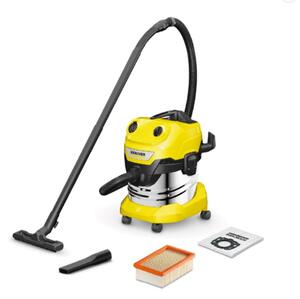 Kärcher WD 4 S V-20/5/22 20 l Bubnový vysavač Suché a mokré 1000 W Bezsáčkové