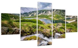Obraz - Pohled na horu Rila (125x70 cm)
