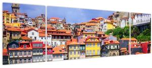 Obraz - Ribeira, Portugalsko (170x50 cm)