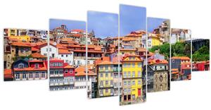 Obraz - Ribeira, Portugalsko (210x100 cm)