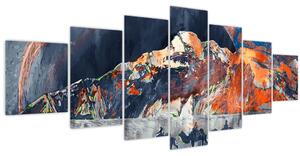 Obraz - Ilustrace potníků (210x100 cm)