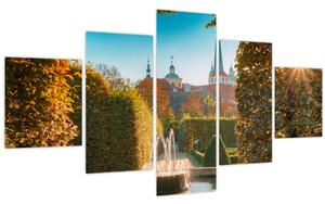 Obraz - Valdštejnský palác (125x70 cm)