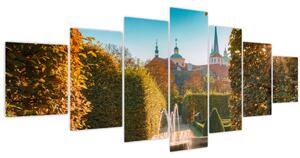 Obraz - Valdštejnský palác (210x100 cm)