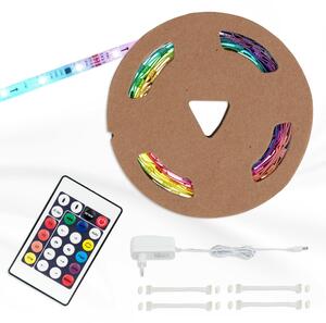 BRILO 2267-150D RGB LED pásek 500 cm 0,12W bílé - BRILO