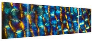 Obraz - Buněčná stěna (170x50 cm)