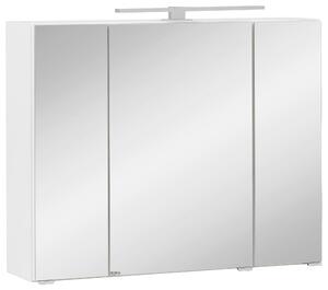 ZRCADLOVÁ SKŘÍŇKA, bílá, bílá, 80/64/20 cm Held - Koupelnové série, Online Only