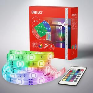 BRILO 2313-150 Digitální RGB LED pásek s hudebním senzorem 500 cm 0,12W bílé - BRILO