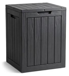 Zahradní voděodolný úložný box TOXORA - černý