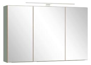 ZRCADLOVÁ SKŘÍŇKA, divoký dub, rákosová zelená, 100/64/20 cm Held - Koupelnové série, Online Only