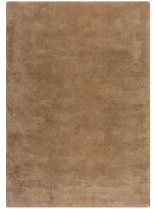 Flair Rugs, Kusový koberec Faroe Faux Fur Natural, 80x150, hnědá, ložnice