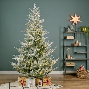 Umělý vánoční stromeček Norway, výška 210 cm, s LED osvětlením - 201 - 230 cm - So snehom