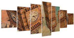 Obraz - Big Ben, Londýn (210x100 cm)