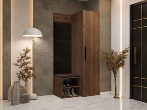 Předsíň Hekurt III, Barva: ořech warmia, Barva látek:: Manila 04 5903211516597