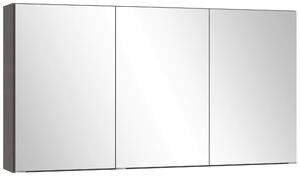 ZRCADLOVÁ SKŘÍŇKA, barvy grafitu, 120/64/20 cm Held - Koupelnové série, Online Only