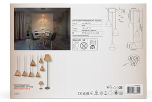 Ledvance - Lustr na lanku DECOR RAFFIA 3xE27/15W/230V rafie