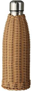Termo láhev Polyrattan Handwoven Brown 500 ml Ib Laursen