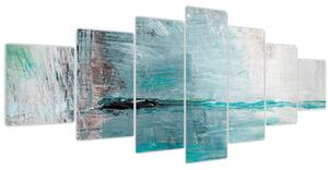 Obraz - Abstraktní olejomalba (210x100 cm)