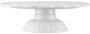 Keramický tác na nožce Mynte Pure White 29 cm Ib Laursen