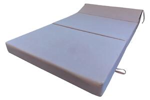 Skládací matrace pro hosty BEDDIO 120x200 - světle růžová