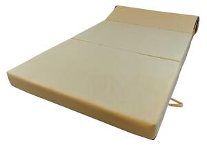 Skládací matrace pro hosty BEDDIO 120x200 - žlutá