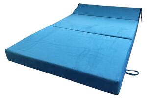 Skládací matrace pro hosty BEDDIO 120x200 - námořnicky modrá