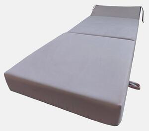 Skládací matrace pro hosty CALMERA 70x200 - světle růžová