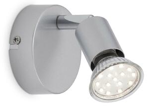 BRILONER Bodové svítidlo pr. 8 cm 1xGU10 3W 250lm titan BRI 2906-014