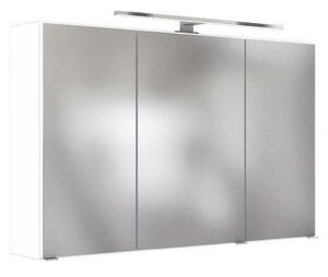 ZRCADLOVÁ SKŘÍŇKA, bílá, bílá, 100/64/20 cm Held - Koupelnové série, Online Only