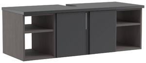 SKŘÍŇKA POD UMYVADLO, barvy grafitu, 120/41/47 cm Held - Koupelnové série, Online Only