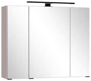 ZRCADLOVÁ SKŘÍŇKA, kašmírová, kašmírová, 80/64/20 cm Held - Koupelnové série, Online Only