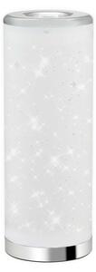 BRILONER LED stolní lampa s hvězdným nebem, 35 cm, 5 W, bílé-chrom BRILO 7332-018