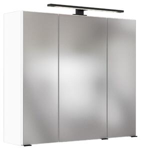 ZRCADLOVÁ SKŘÍŇKA, bílá, bílá, 70/64/20 cm Held - Koupelnové série, Online Only