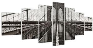 Obraz - Brooklynský most (210x100 cm)