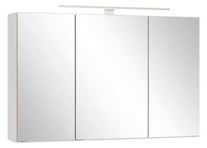 ZRCADLOVÁ SKŘÍŇKA, divoký dub, bílá, 100/64/20 cm Held - Koupelnové série, Online Only